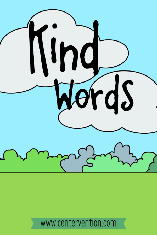 Kind Words Lesson and Printable