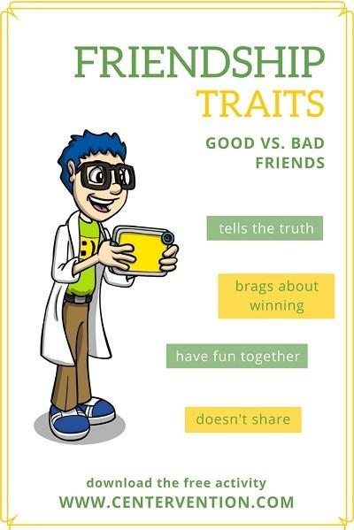 good and bad friendships