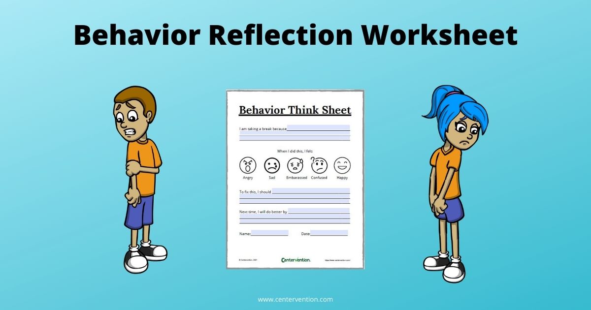 think-sheet-behavior-reflection-exercise-centervention